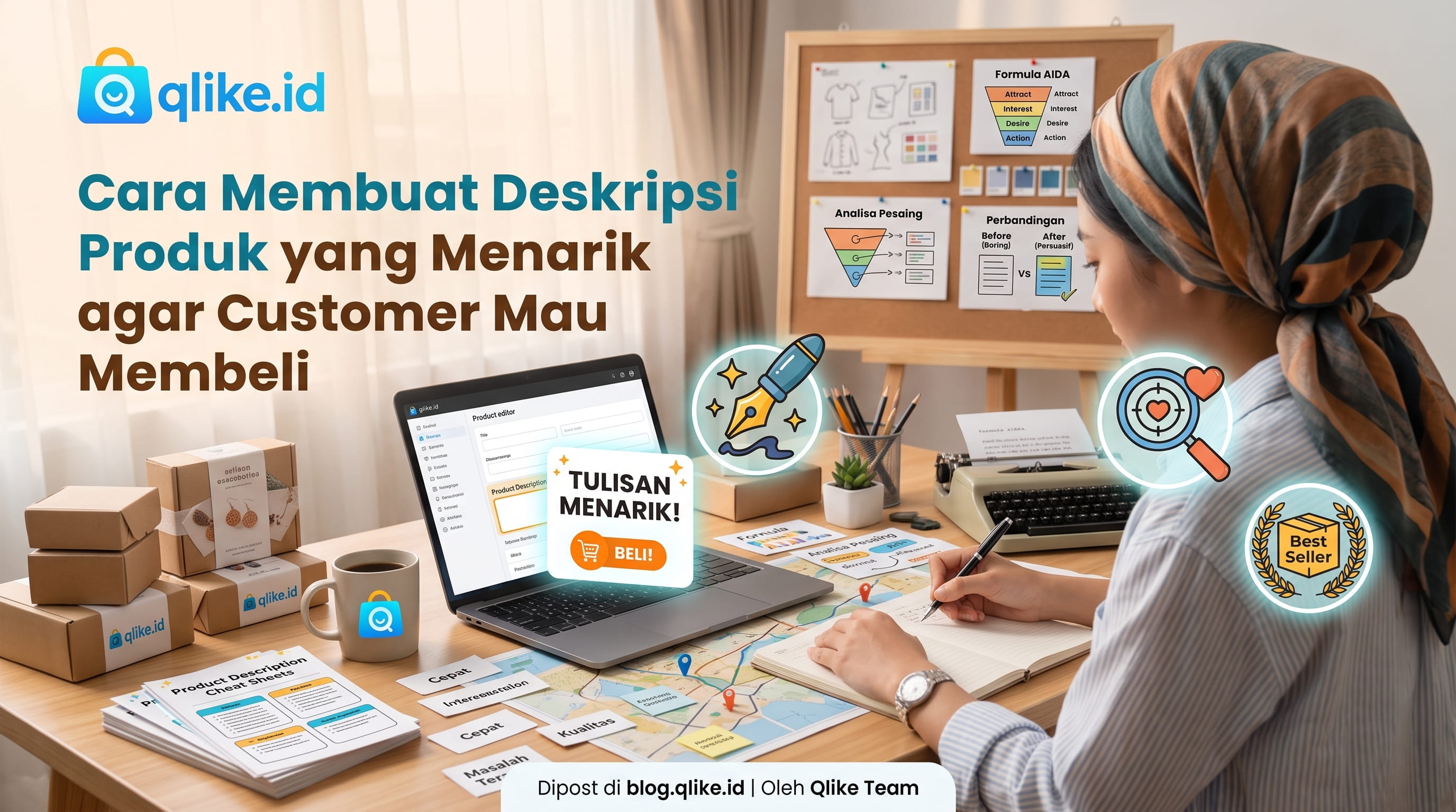 Cara Membuat Deskripsi Produk yang Menarik agar Customer Mau Membeli
