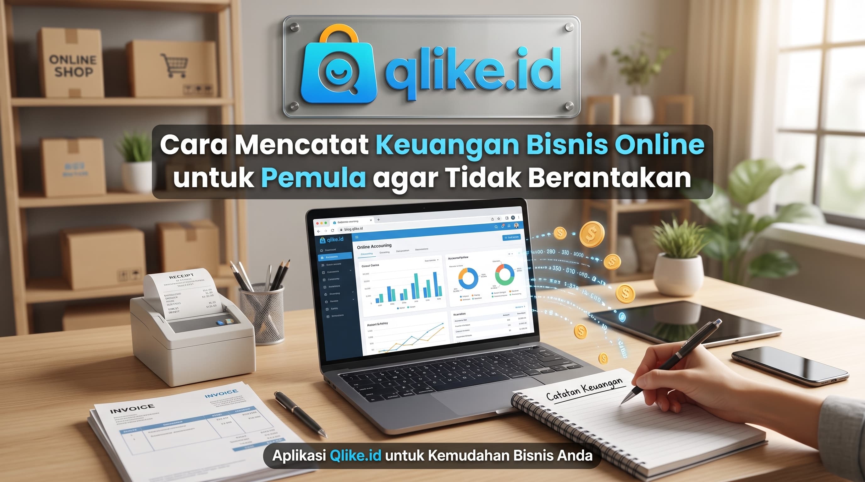 Cara Mencatat Keuangan Bisnis Online untuk Pemula agar Tidak Berantakan