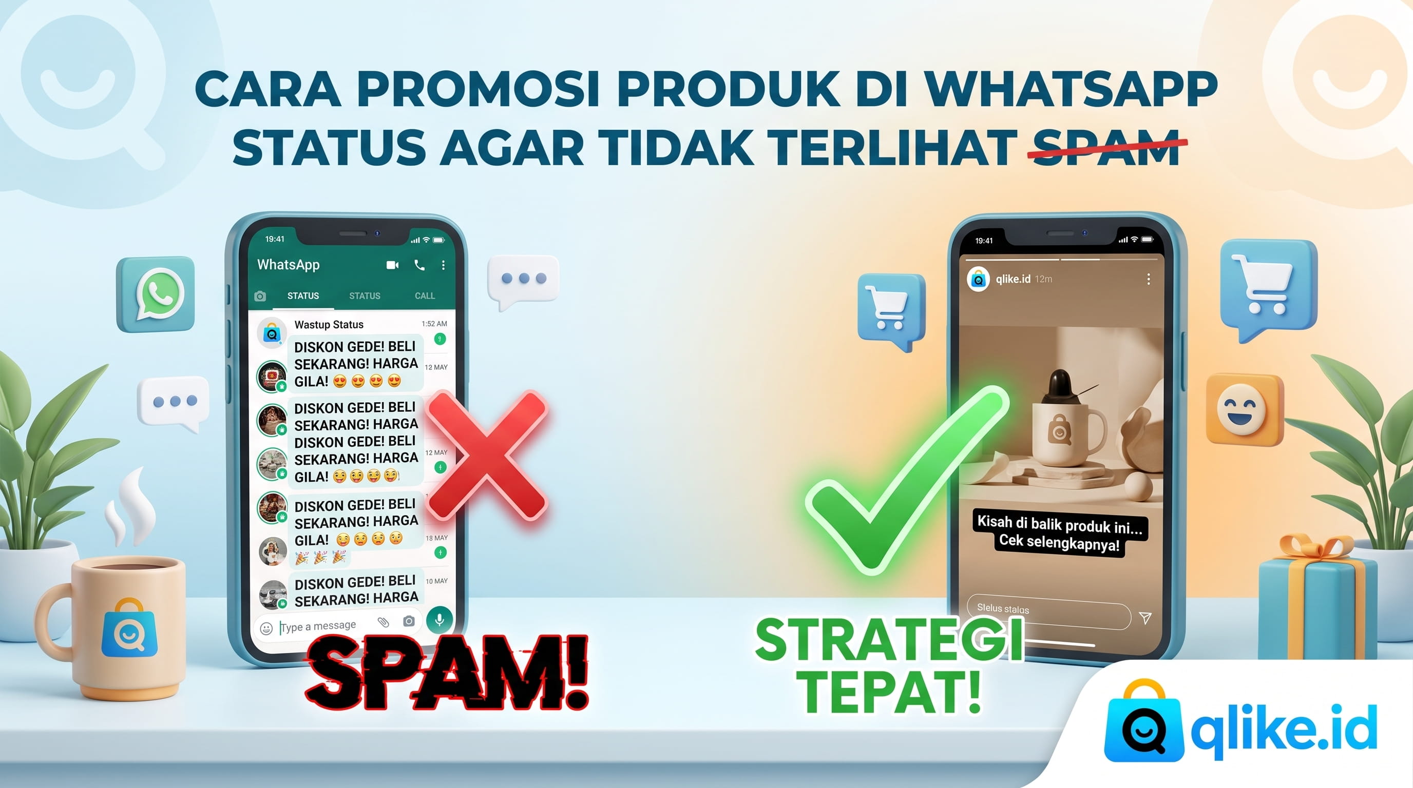Cara Promosi Produk di WhatsApp Status agar Tidak Terlihat Spam