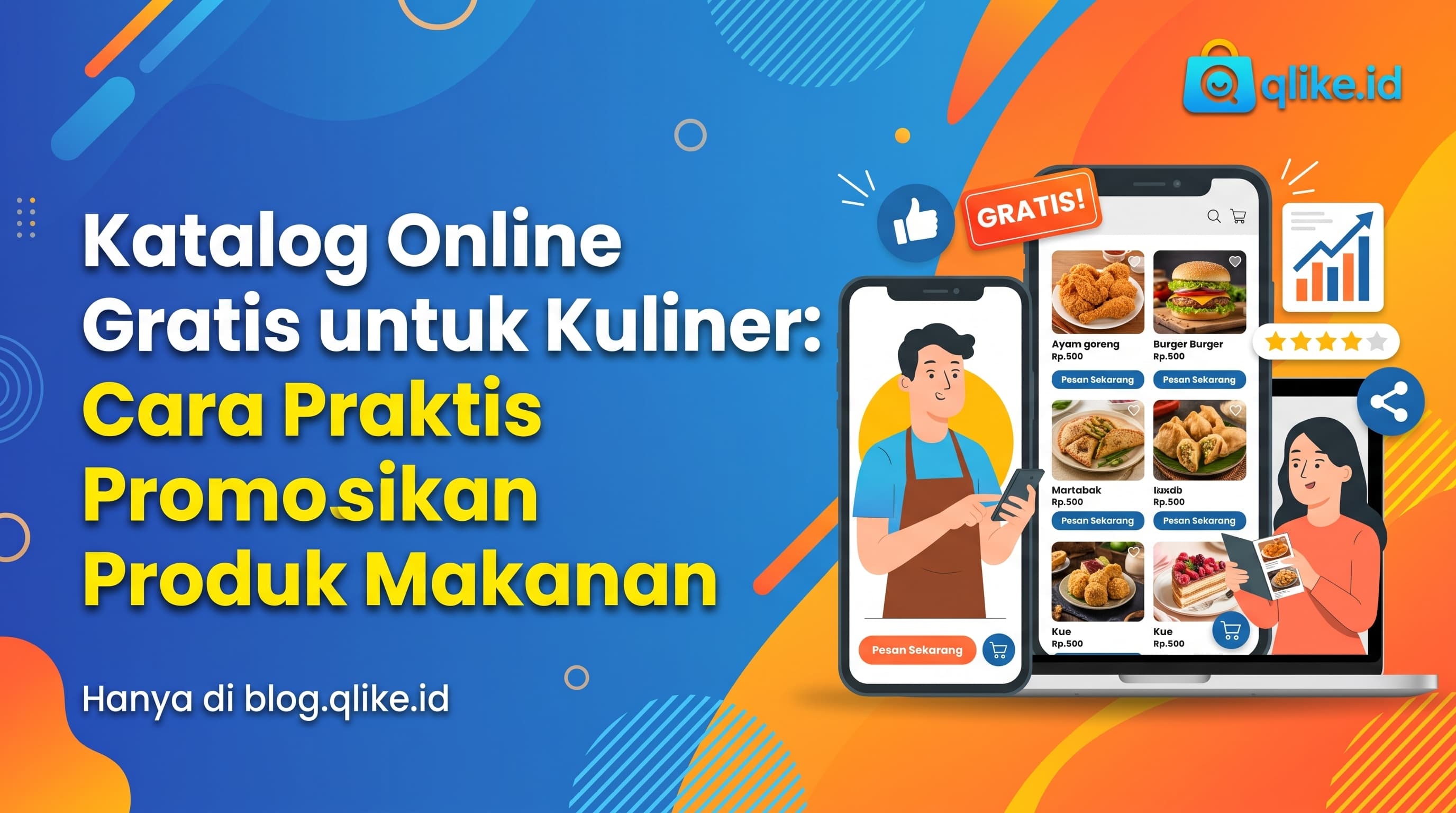 Katalog online gratis untuk kuliner