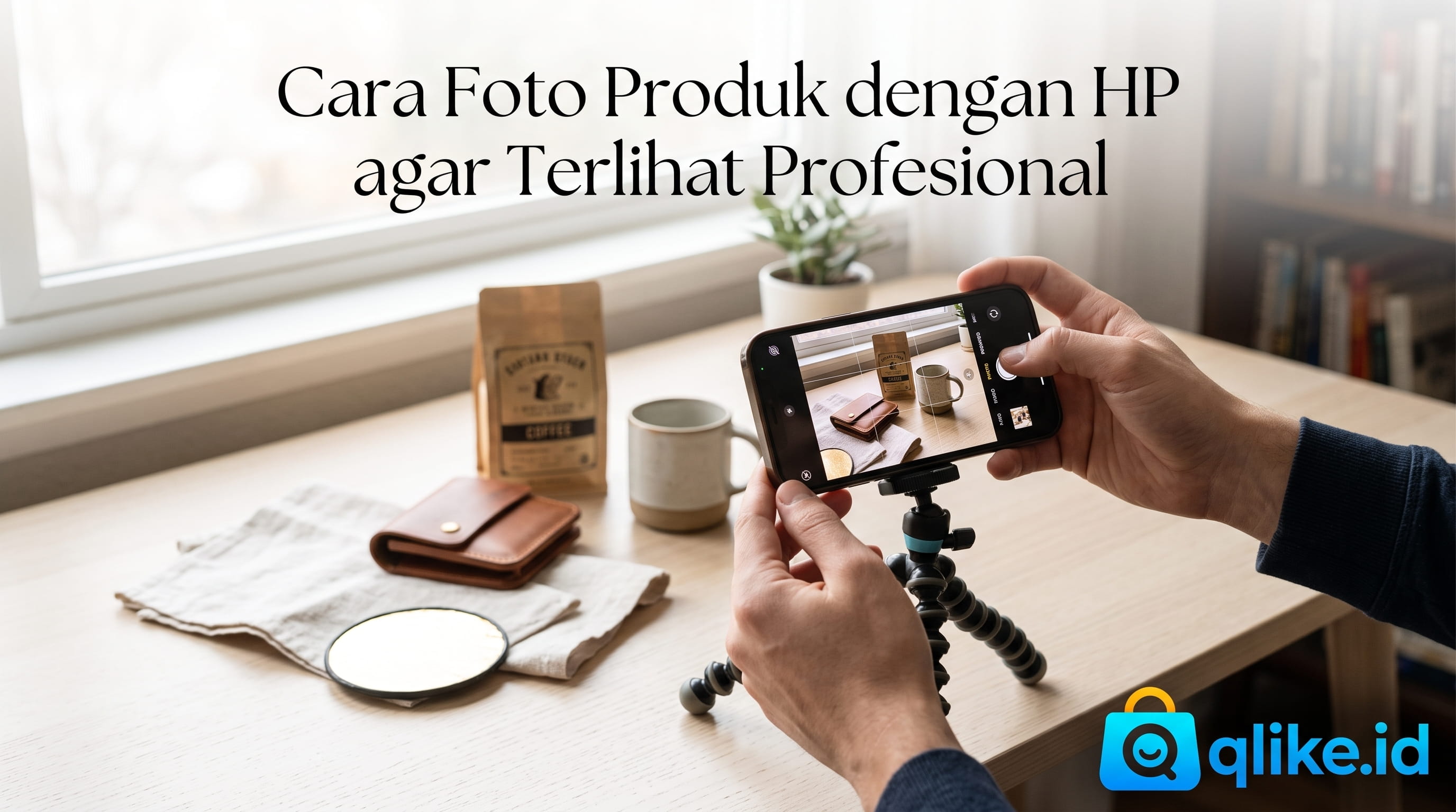 Cara Foto Produk dengan HP agar Terlihat Profesional