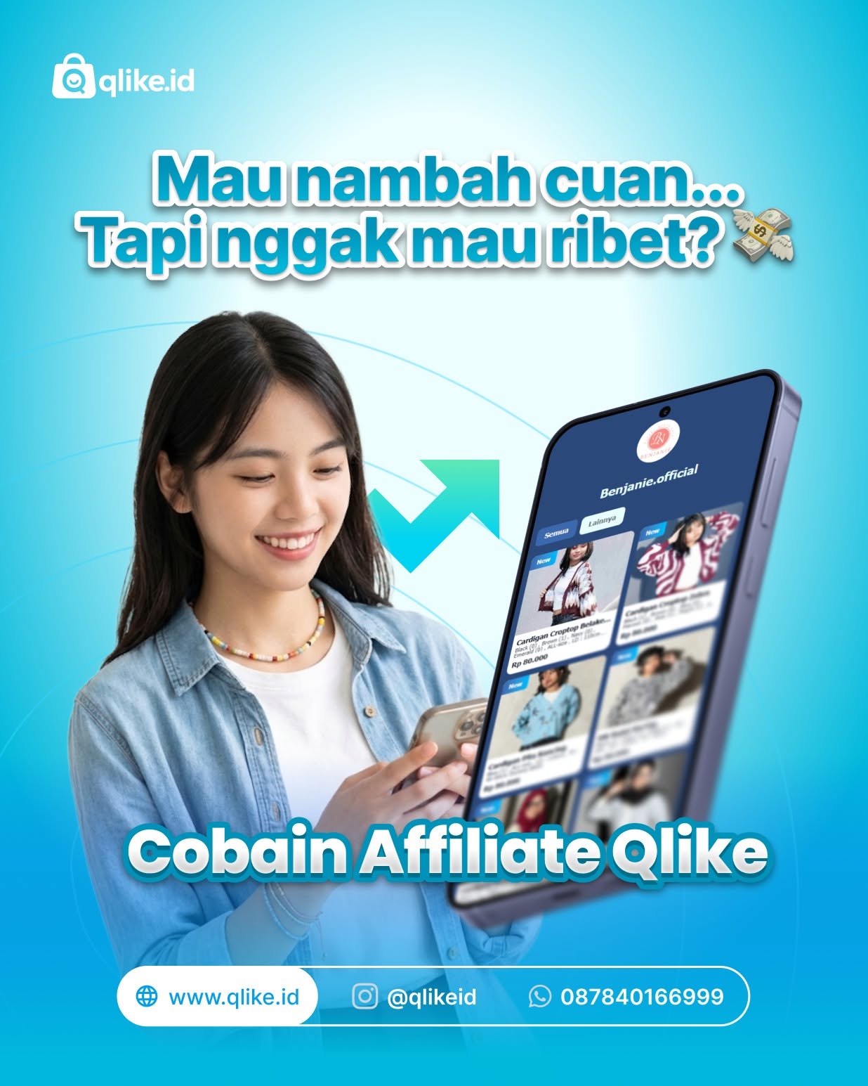 Cuan Mudah dengan Affiliate Qlike: Daftar dan Dapatkan Komisi!